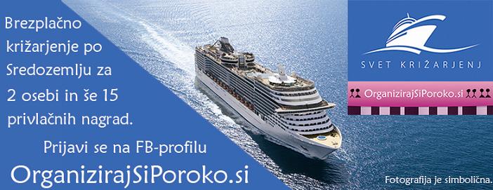 Brezplačno križarjenje - OrganizirajSiPoroko.si