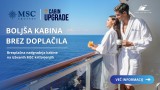 Brezplačna nadgradnja kabine na izbranih MSC križarjenjih