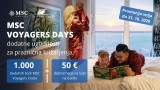 MSC Voyagers Days: dodatne ugodnosti za praznična križarjenja